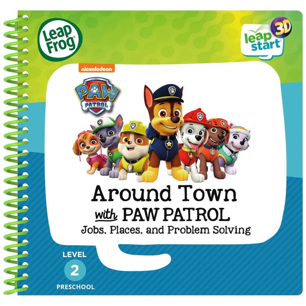 Leapfrog Preschool: Around Town with Paw Patrol Activity Book (3D Enhanced)